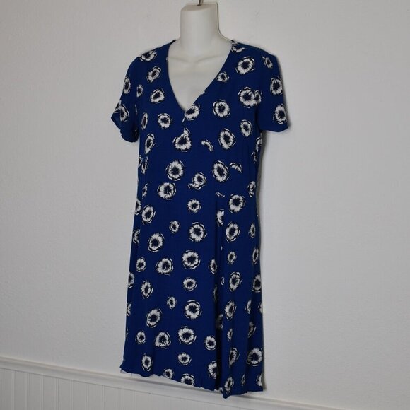 GAP Floral Babydoll Dress Sz 8 Retro 90s Cottagecore Prairie Boho Sundress Party - Picture 3 of 16